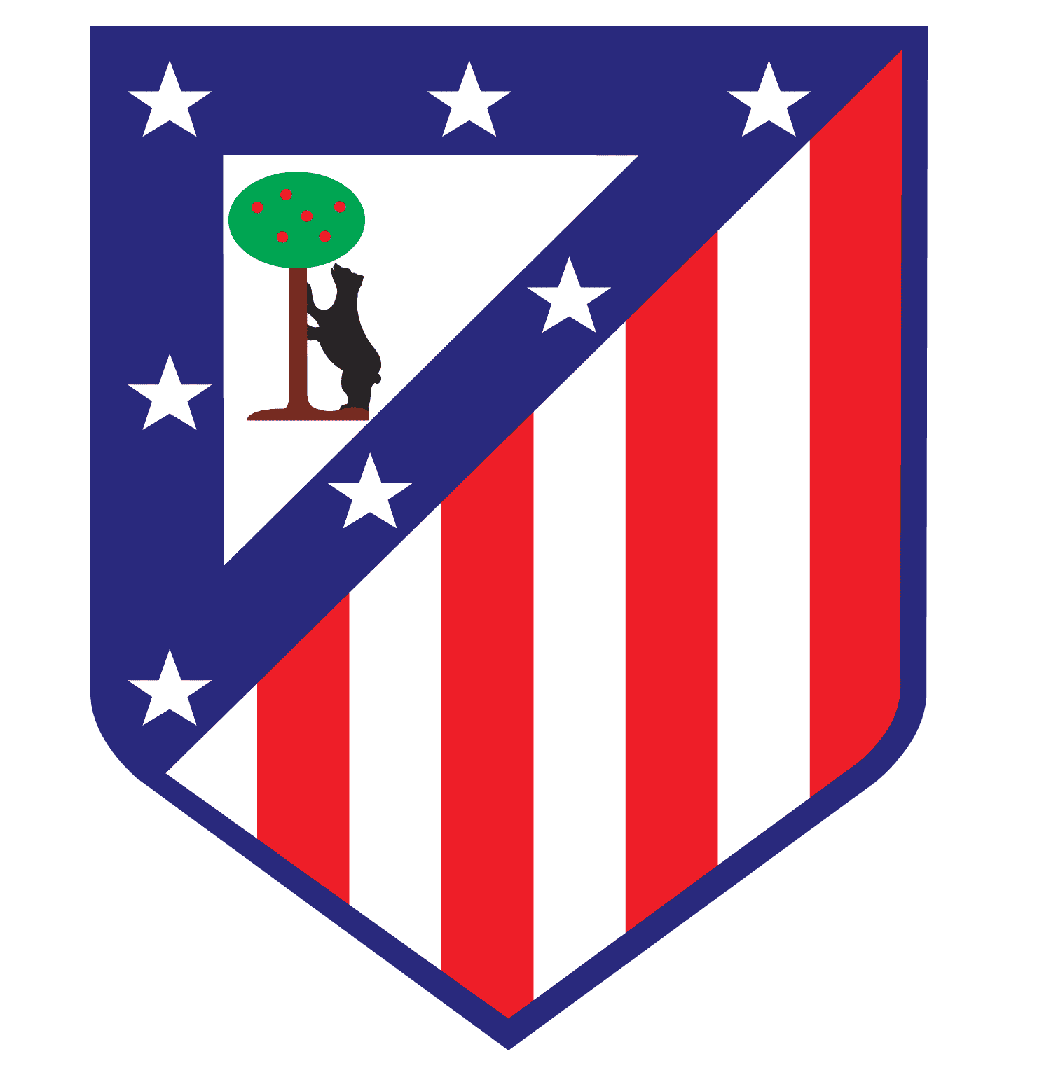 马德里竞技队旗